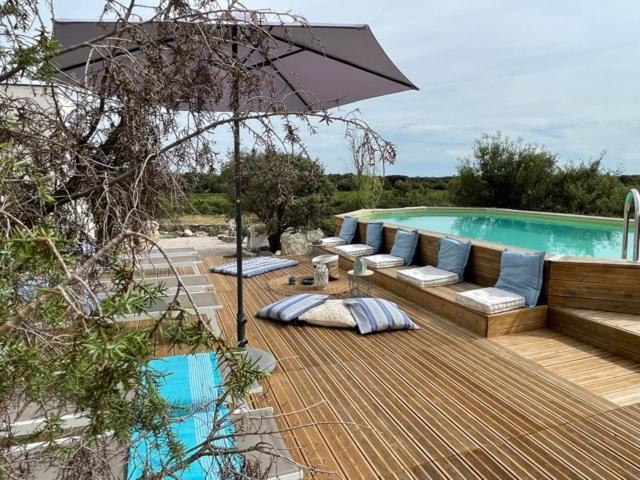 Le Domaine Du Cade-Gites D'Exception 4Etoiles "La Villa Du Cade" Cazevieille Экстерьер фото